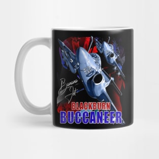 Blackburn Buccaneer British Royal Navy Vintage Attack Aircraft Mug